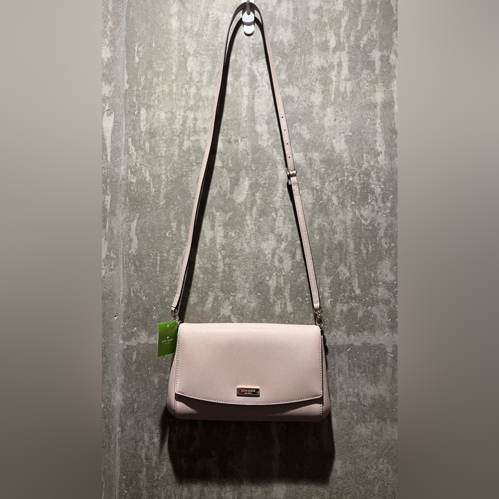 NWT kate spade ♠️ Laurel Way Greer Crossbody / Shoulder Bag in Almondine